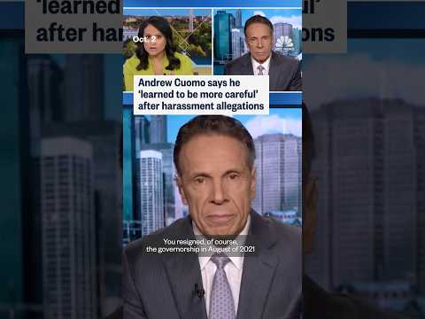 Andrew Cuomo says he 'learned to be more careful' after harassment allegations'