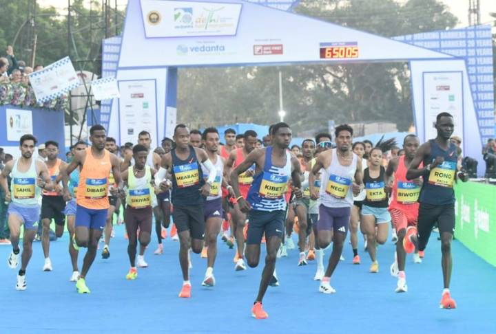 Alex Matata, Lilian Kasait Rengeruk win Delhi Half Marathon