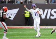 Photos: Former Bison QB Carson Wentz delivers clutch game