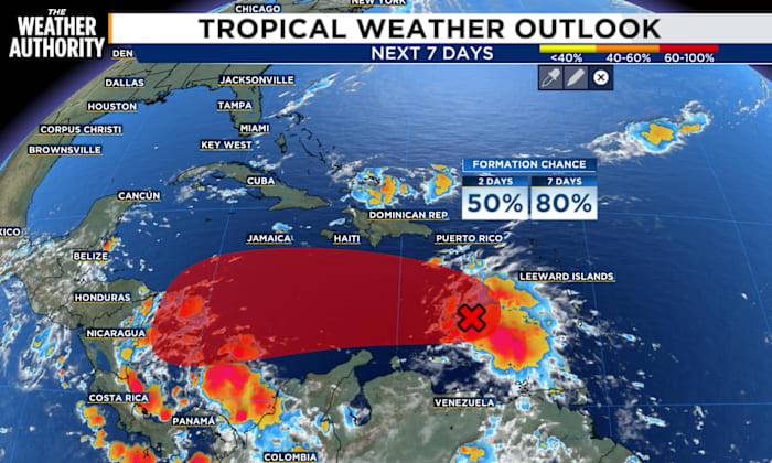 A tropical wave is brewing in the Atlantic. Where could this potential storm go?