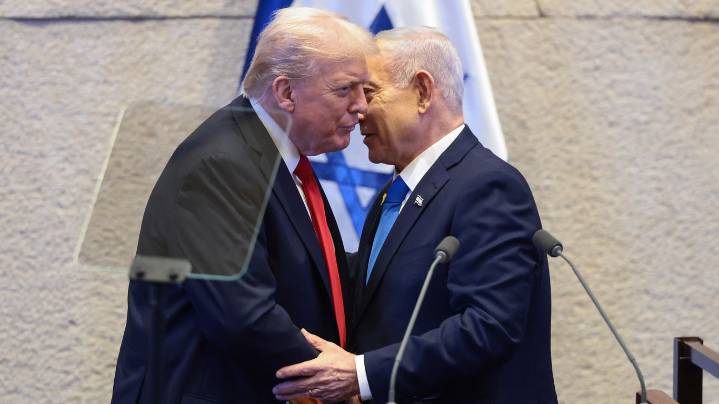Trump urges pardon for Netanyahu during Gaza address to Knesset