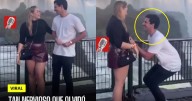 “Casi baila de nervios”: hombre olvida cómo arrodillarse al proponer matrimonio