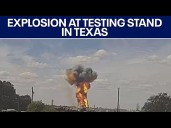 Firefly Aerospace rocket test stand explodes
