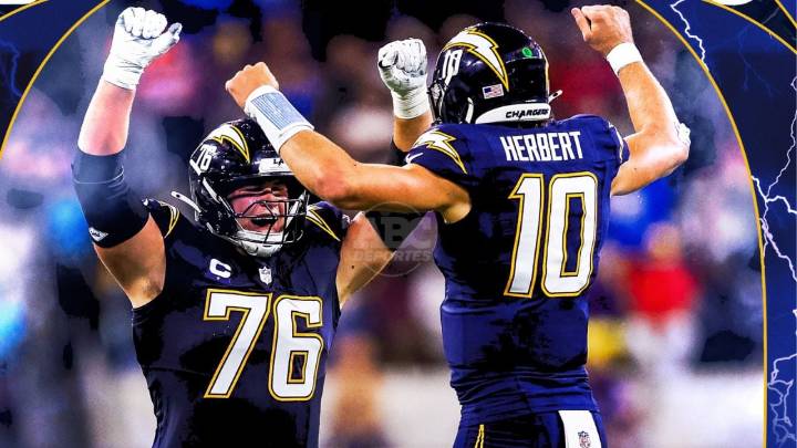 Justin Herbert suma tres anotaciones en triunfo de Chargers sobre Vikings