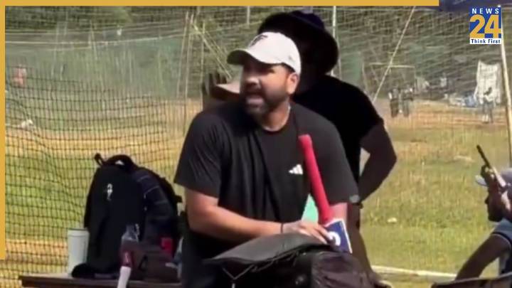 WATCH Video: Rohit Sharma’s heartfelt moment as he scolds security to let young fan meet him