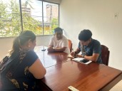Jóvenes indígenas del suroccidente del país abordan crisis humanitaria