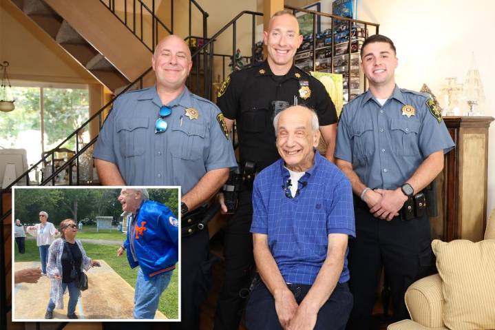 NY Jets to honor hero Long Island cops -- who saved dancing ‘ladies man’ after heart attack