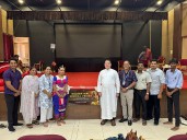 St Aloysius University names its Stage as ‘Golden Girl Remona Vedike’
