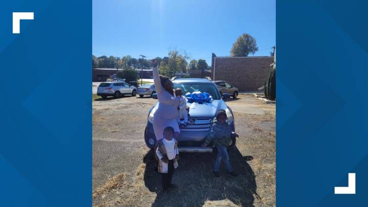 'Life-changing:' Triad mother of three finds new freedom with Wheels4Hope car