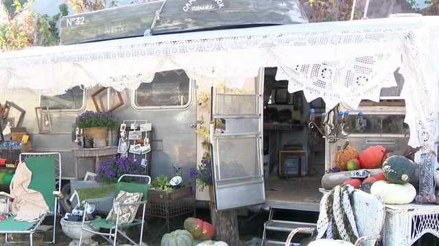 Junkstock repurposes campers that will be for rent on