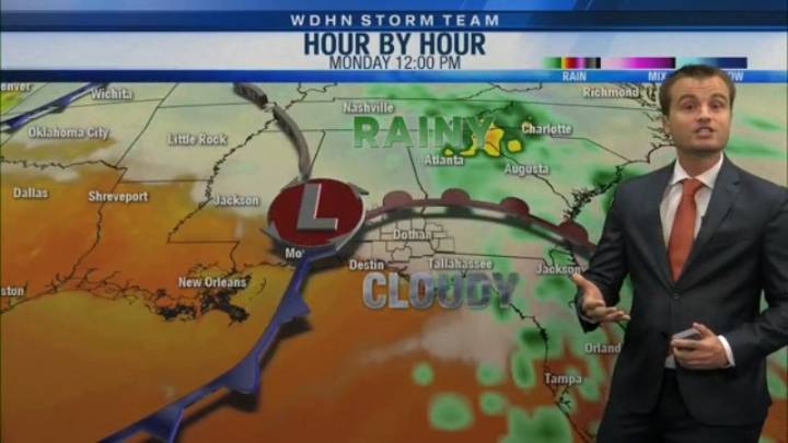 Wet Monday morning before coldest days of the season so far arrive