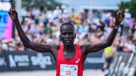 Kenyan Paul Eyanae fights illness to win Perth Running Festival marathon
