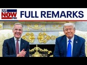 FULL: President Trump hosts Canadian PM Carney at White House