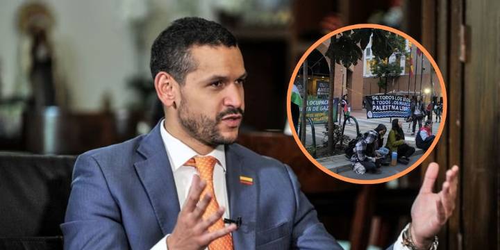 Daniel Palacios critica marchas pro Palestina: “Apoyan causas ajenas mientras Colombia tiene sus propios problemas”