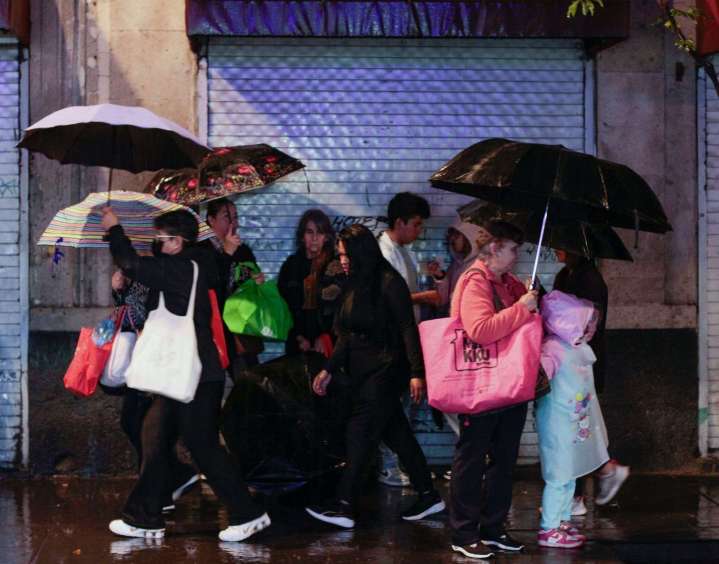 Conagua alerta por temporal de lluvias intensas en gran parte de México