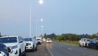 Inauguraron 2.200 mts. de iluminación sobre la Ruta Nacional 12ª la altura de Ituzaingó