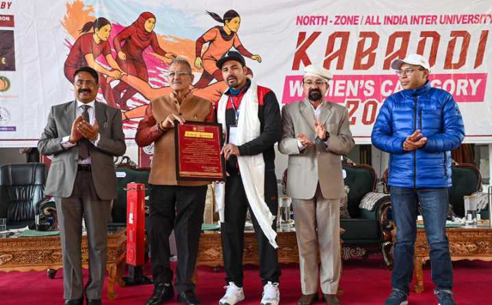 LG Ladakh inaugurates North Zone Women’s Kabaddi C’ship