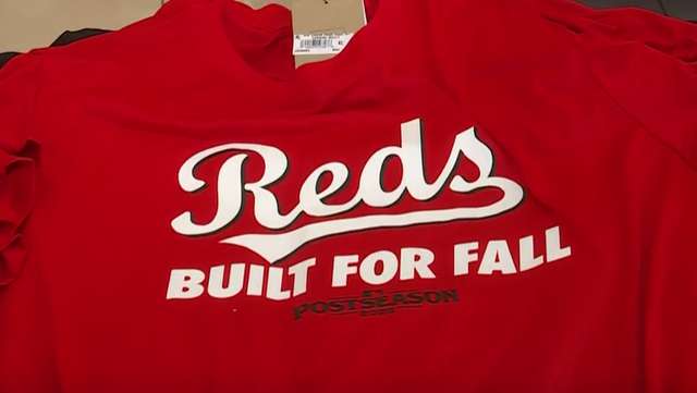 Reds fans scramble for elusive October T-shirts as playoff excitement builds