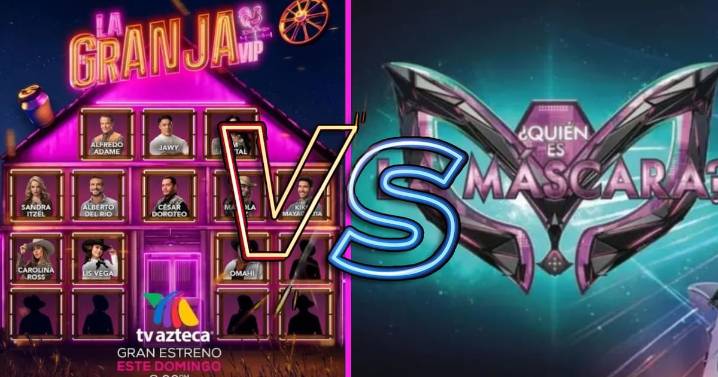 ¿Quién es la Máscara? vs. La Granja VIP: ¿Qué reality show tuvo mayor rating en su estreno?