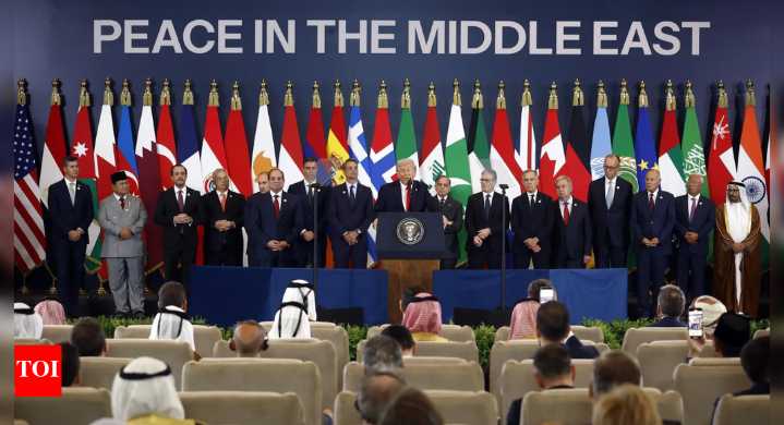 'India is a great country': Donald Trump lauds 'friend' PM Modi in Gaza peace summit