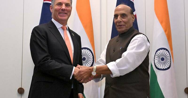 Australia and India together on Indo