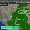 Pacific tropical rainstorms to unleash major flash flooding in southwest US