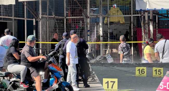 Balacera en Tepito deja tres muertos y una mujer herida