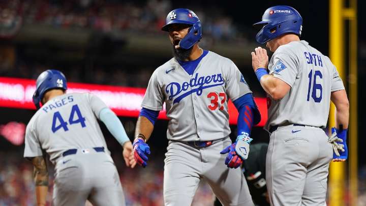 Experts release Dodgers vs. Phillies Game 2 predictions after Teoscar Hernández heroics