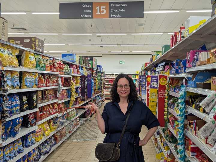 I'm an American living in the UK. I didn't expect grocery shopping to be filled with so many surprises.