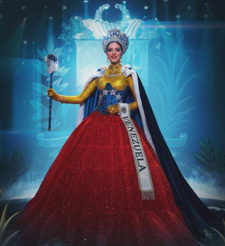 Nariman Batthika rinde tributo a las reinas venezolanas en Miss Grand International