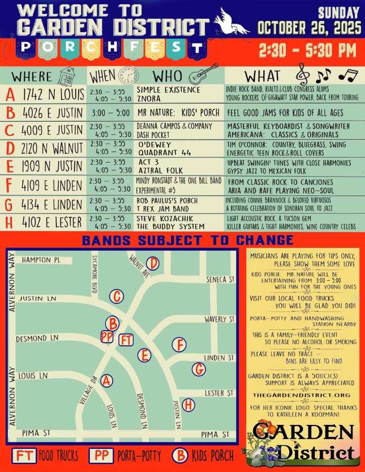 Garden District celebrates 10th anniversary of its annual Porch Fest