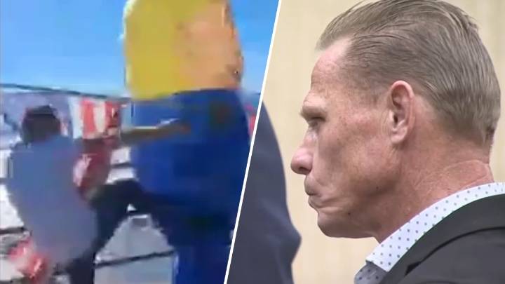 Man charged in Swampscott attack on man in inflatable Trump costume