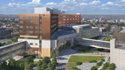 Critical care tower ready to receive new adult patients