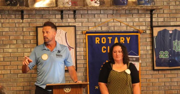 Bluegrass Foster Services representatives speak at Corbin Rotary