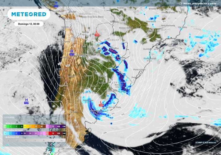 Pronóstico del fin de semana largo en Buenos Aires: nueva ciclogénesis confirmaría otro finde con mal tiempo