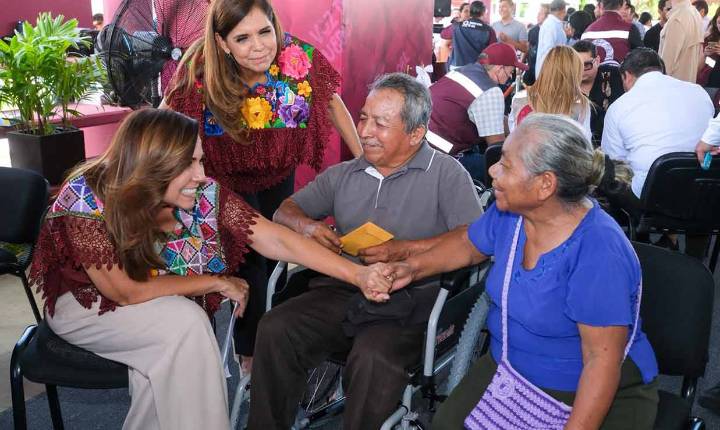 Mara Lezama atiende al pueblo en territorio con audiencia pública “La Voz del Pueblo” en Huay