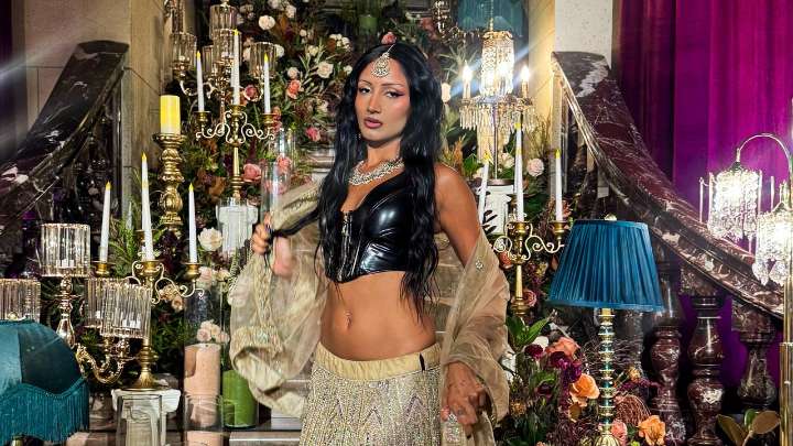 How Rhea Raj Got Ready for Lilly Singh's Diwali Bash With Sister Lara