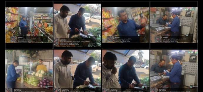 Legal Metrology Department Conducts Extensive Market Inspections in Jammu: Books 05 defaulters