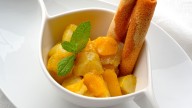 Una merienda saludable o un desayuno delicioso: compota de mango y manzana de Karlos Arguiñano