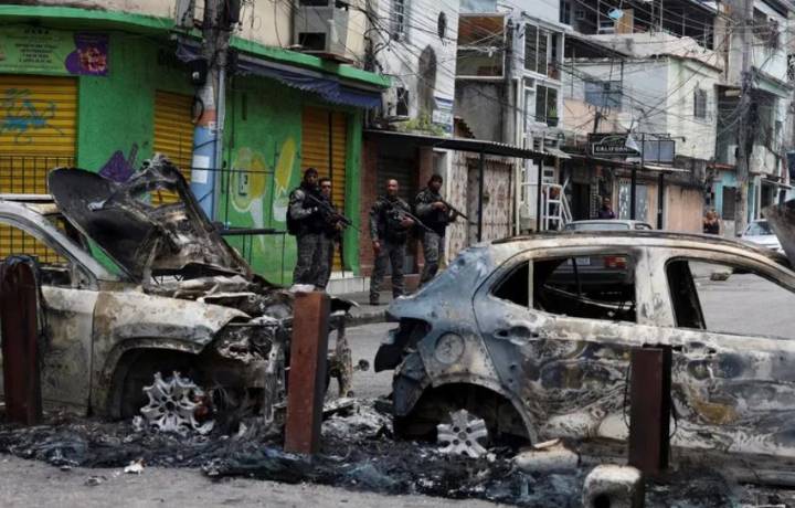 Megaoperación en Río de Janeiro contra el narcotráfico: más de 60 muertos y 81 detenidos