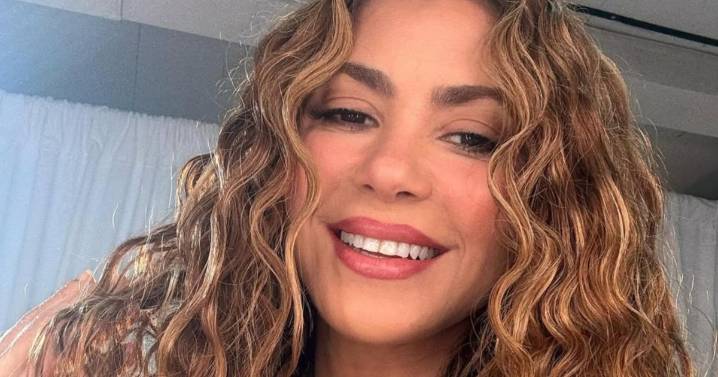 Shakira Wearing Satin Slip Dress Has Fans Saying 'Hot'