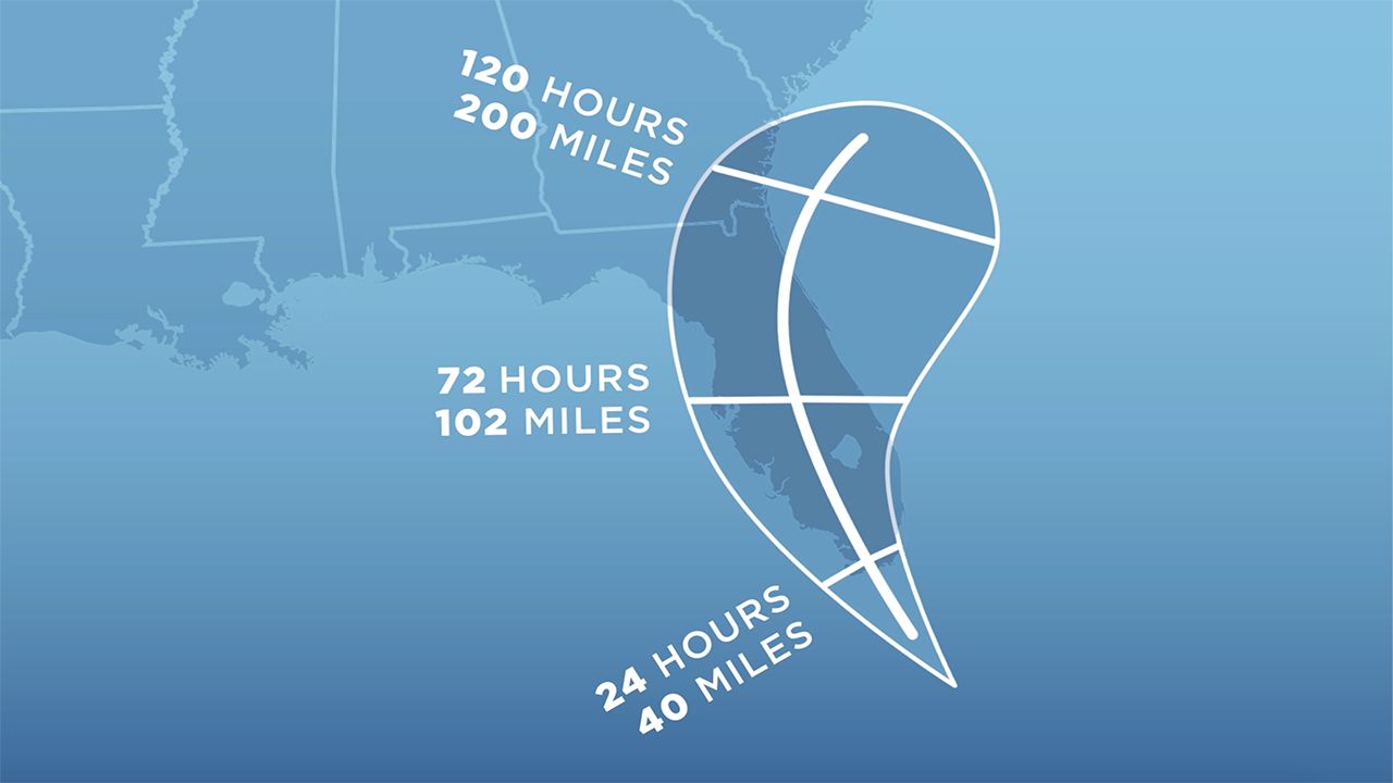 Weather Explained: Understanding the forecast cone