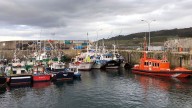 El dique del puerto de Llanes recibe el nombre de Antonio Trevín