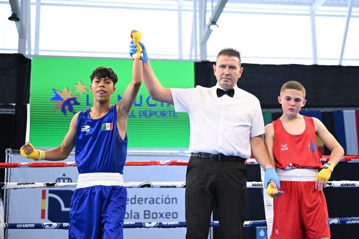 Boxeadores mexicanos inician con victorias en torneo junior en España