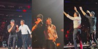 Enrique Iglesias se echa ‘palomazo’ con Checo Pérez durante concierto en Guadalajara