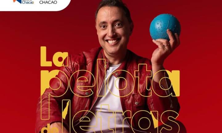 Comediante Andrés López se presentará en Caracas con su espectáculo La Pelota de Letras