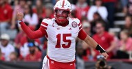 Raiola overcomes 3 interceptions, throws 4th TD with 1:08 left as Nebraska edges Maryland 34