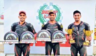 Victory for Hyderabad Racers at National Motorcycle Racing Championship; Rajender takes pole position