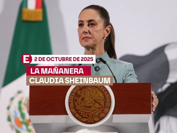 La 'Mañanera' de Sheinbaum: Temas de la conferencia del 2 de octubre de 2025