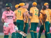 South Africa force Pakistan collapse as Babar out for a duck on T20 return